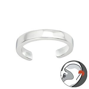 Sterling Silver Minimalist Ear Cuff